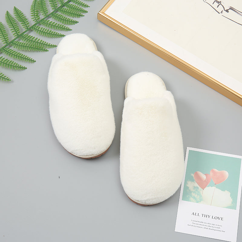 Faux Fur Slippers