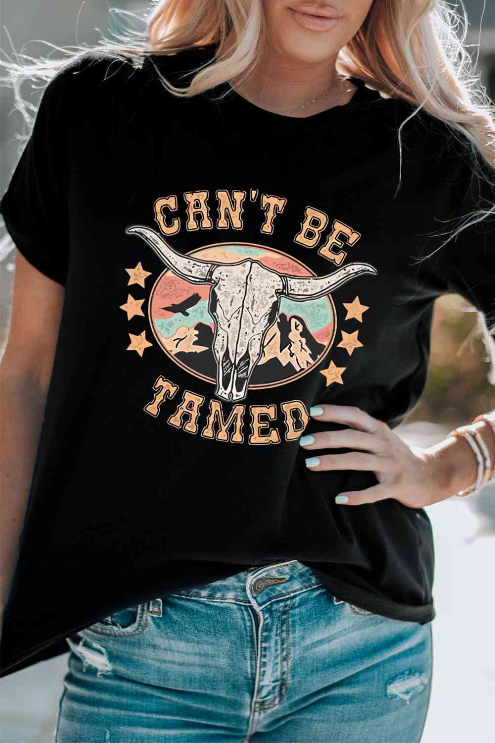 CAN'T BE TAMED Graphic Tee