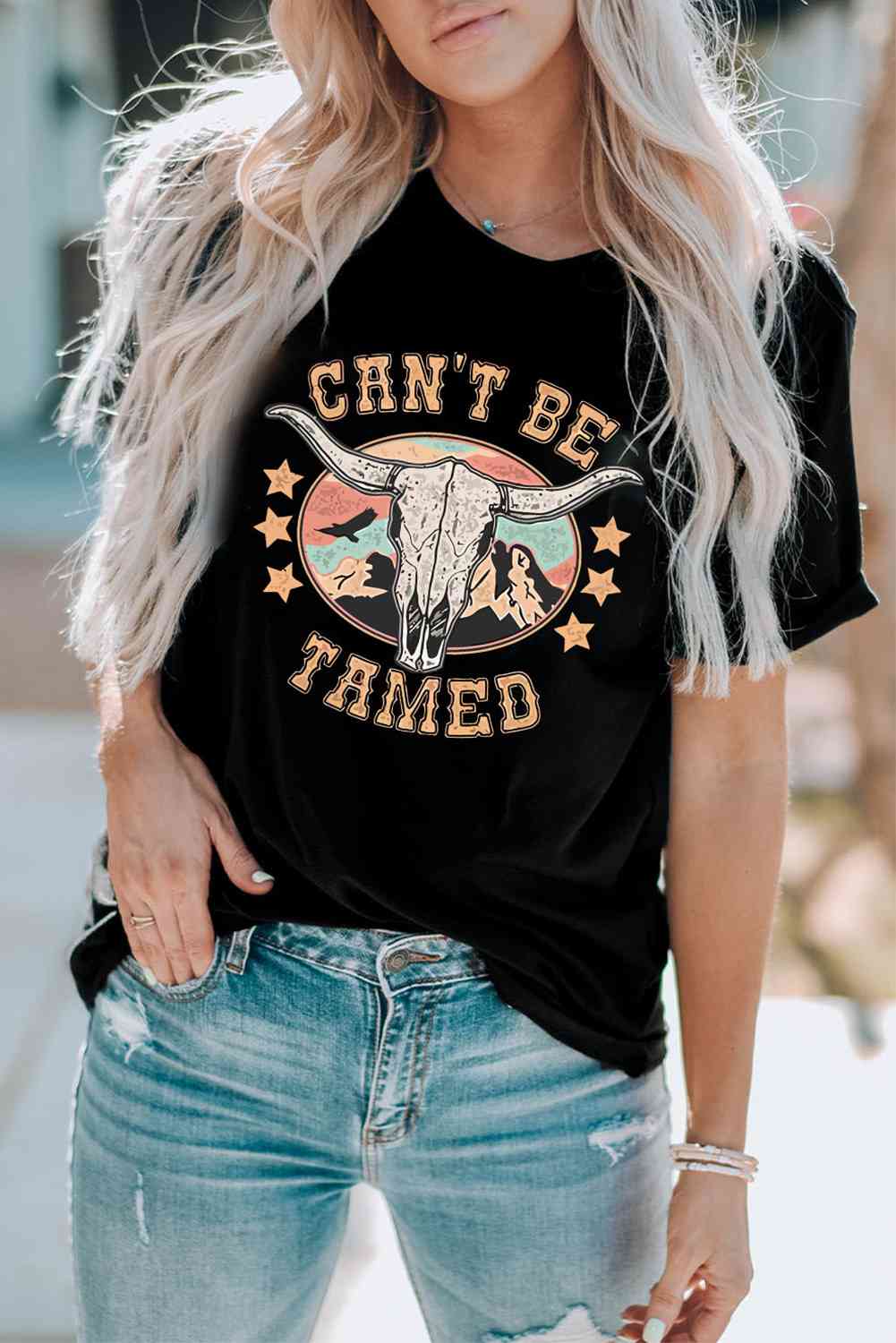 CAN'T BE TAMED Graphic Tee