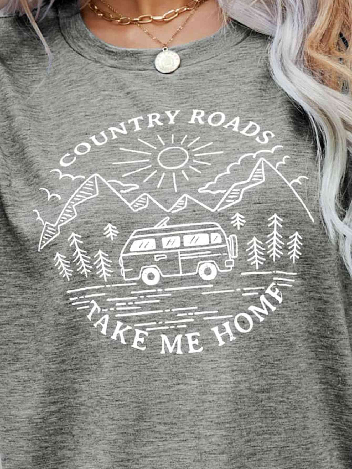 COUNTRY ROADS Graphic Tee