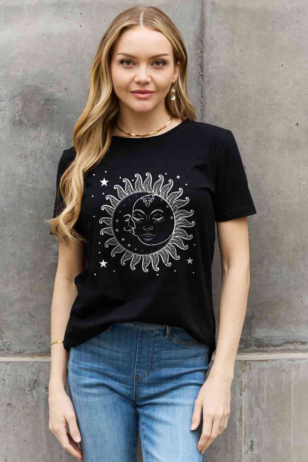 Sun and Star Graphic Tee