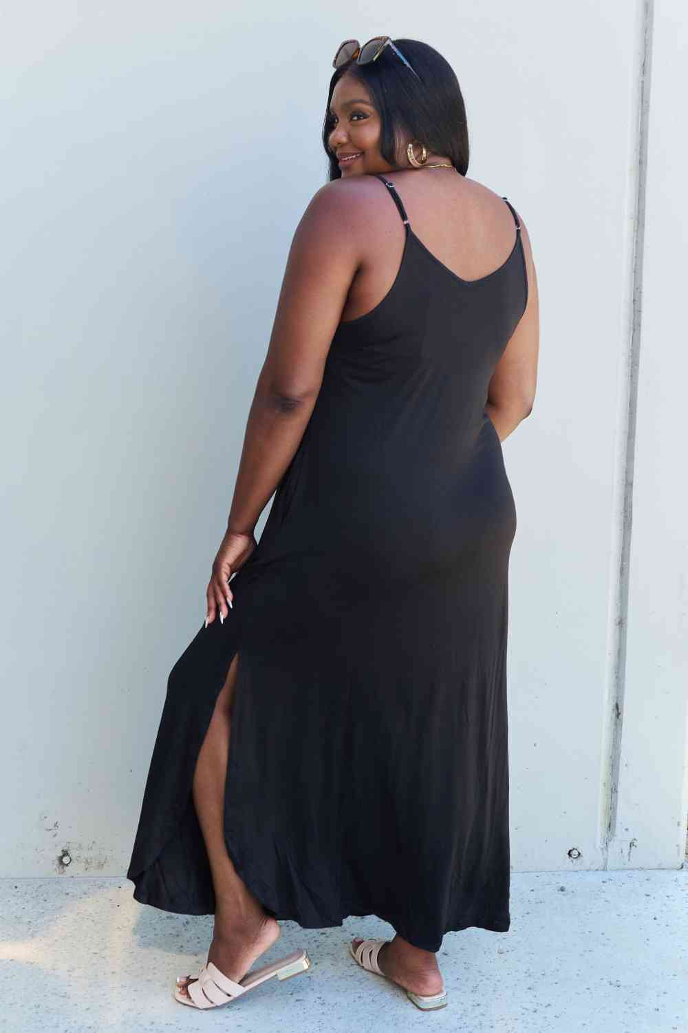 Good Energy Cami Side Slit Maxi