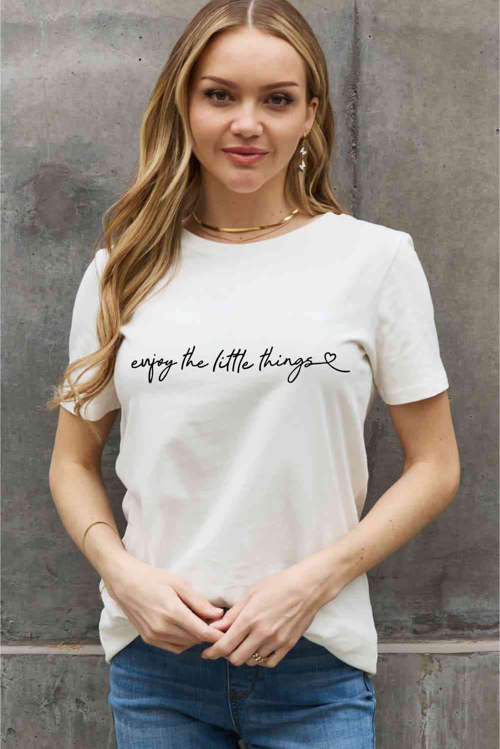 ENJOY THE LITTLE THINGS Graphic Tee