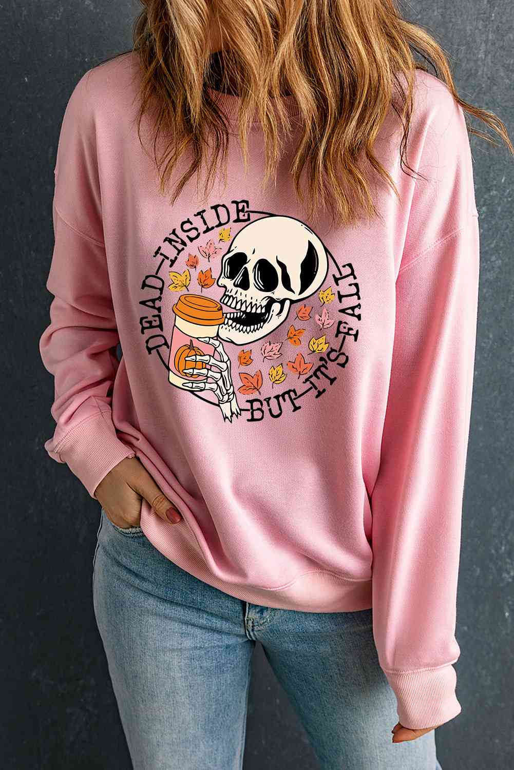 Dead Inside Graphic Sweatshirt