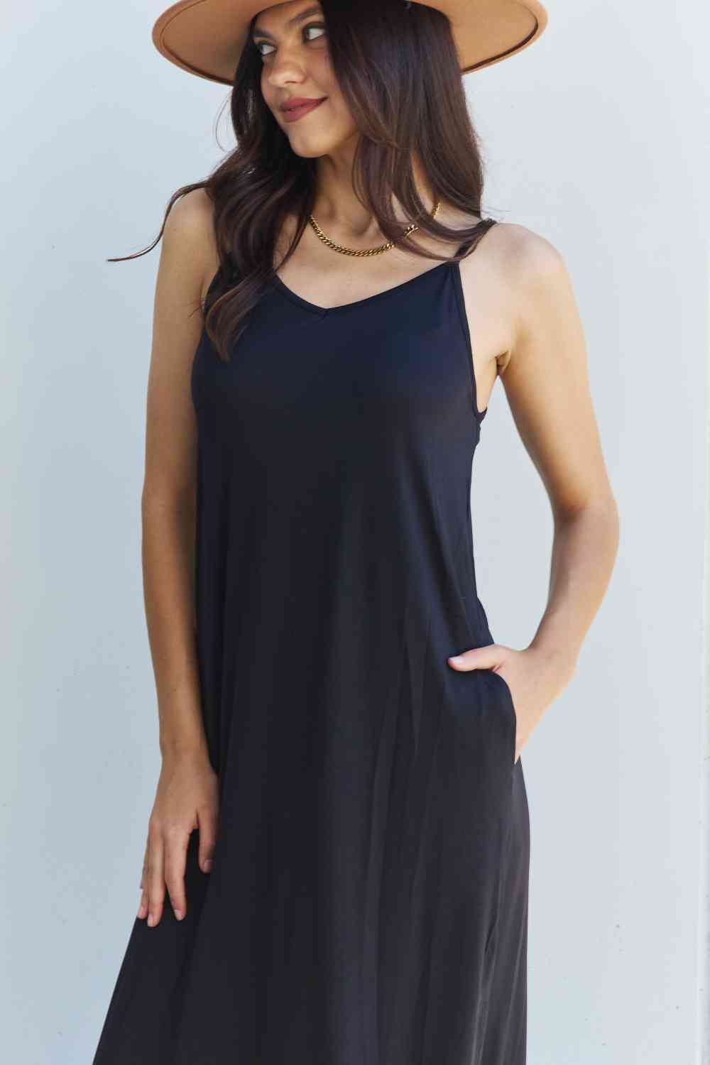 Good Energy Cami Side Slit Maxi