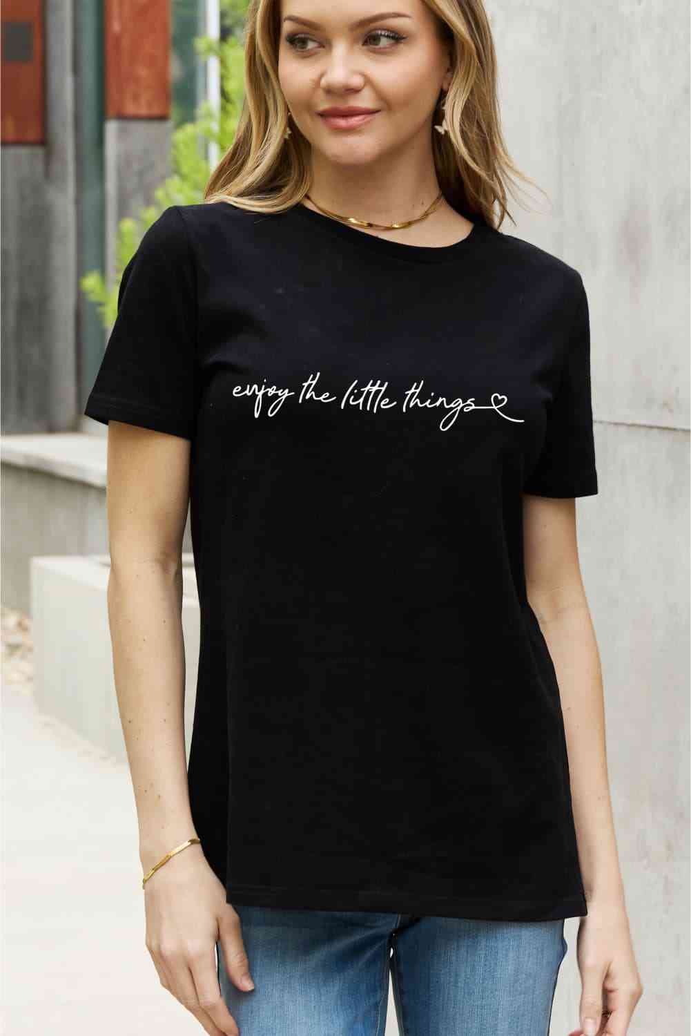 ENJOY THE LITTLE THINGS Graphic Tee