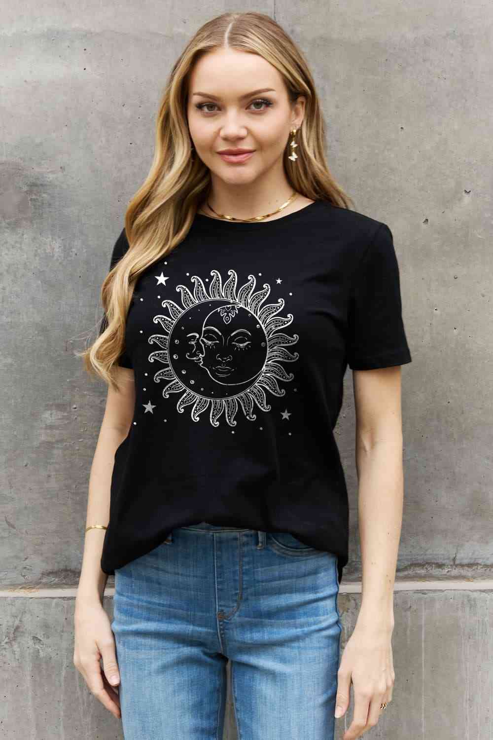 Sun and Star Graphic Tee