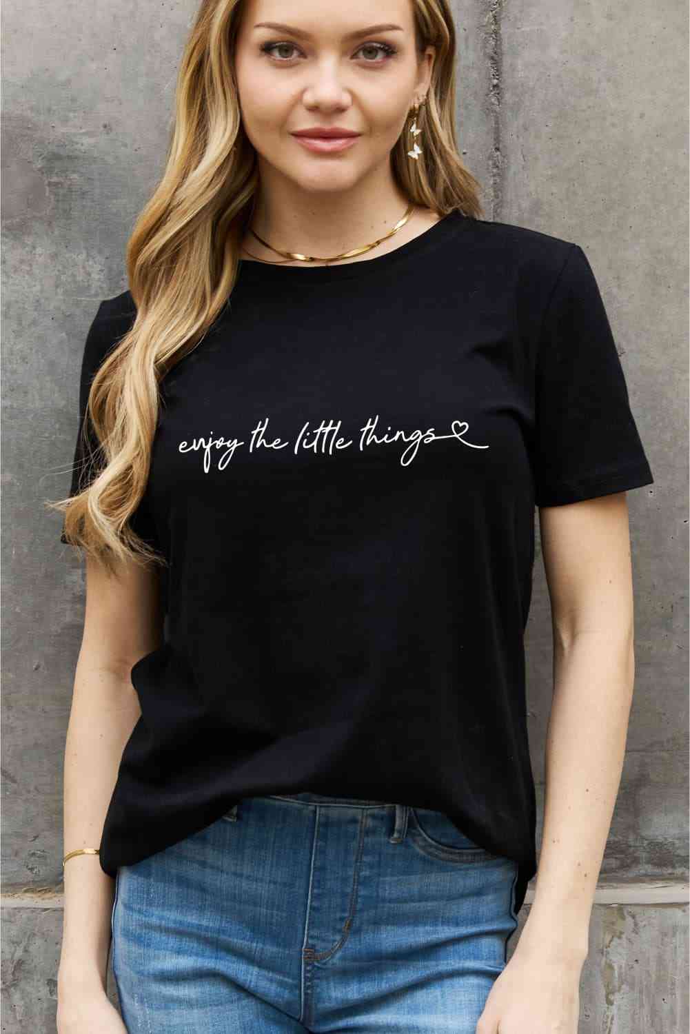 ENJOY THE LITTLE THINGS Graphic Tee