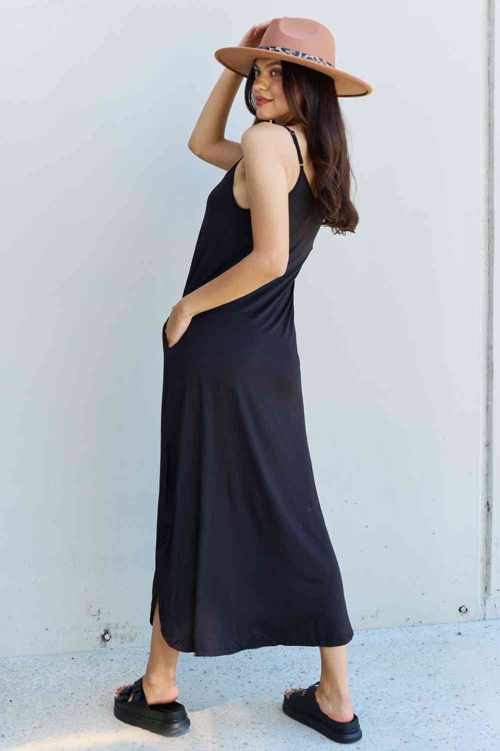 Good Energy Cami Side Slit Maxi