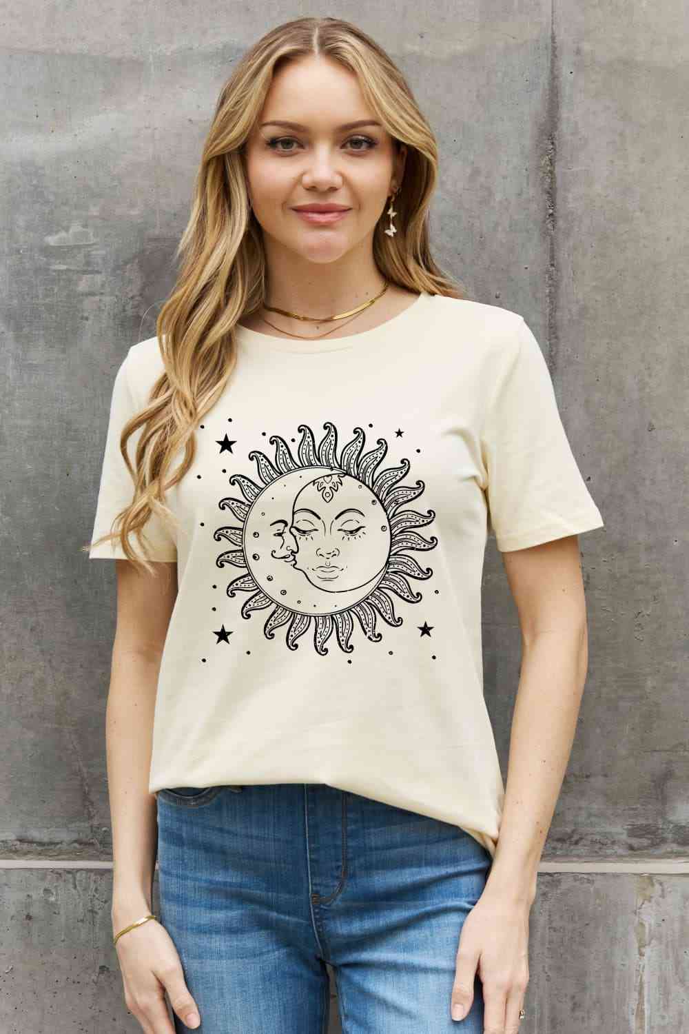 Sun and Star Graphic Tee