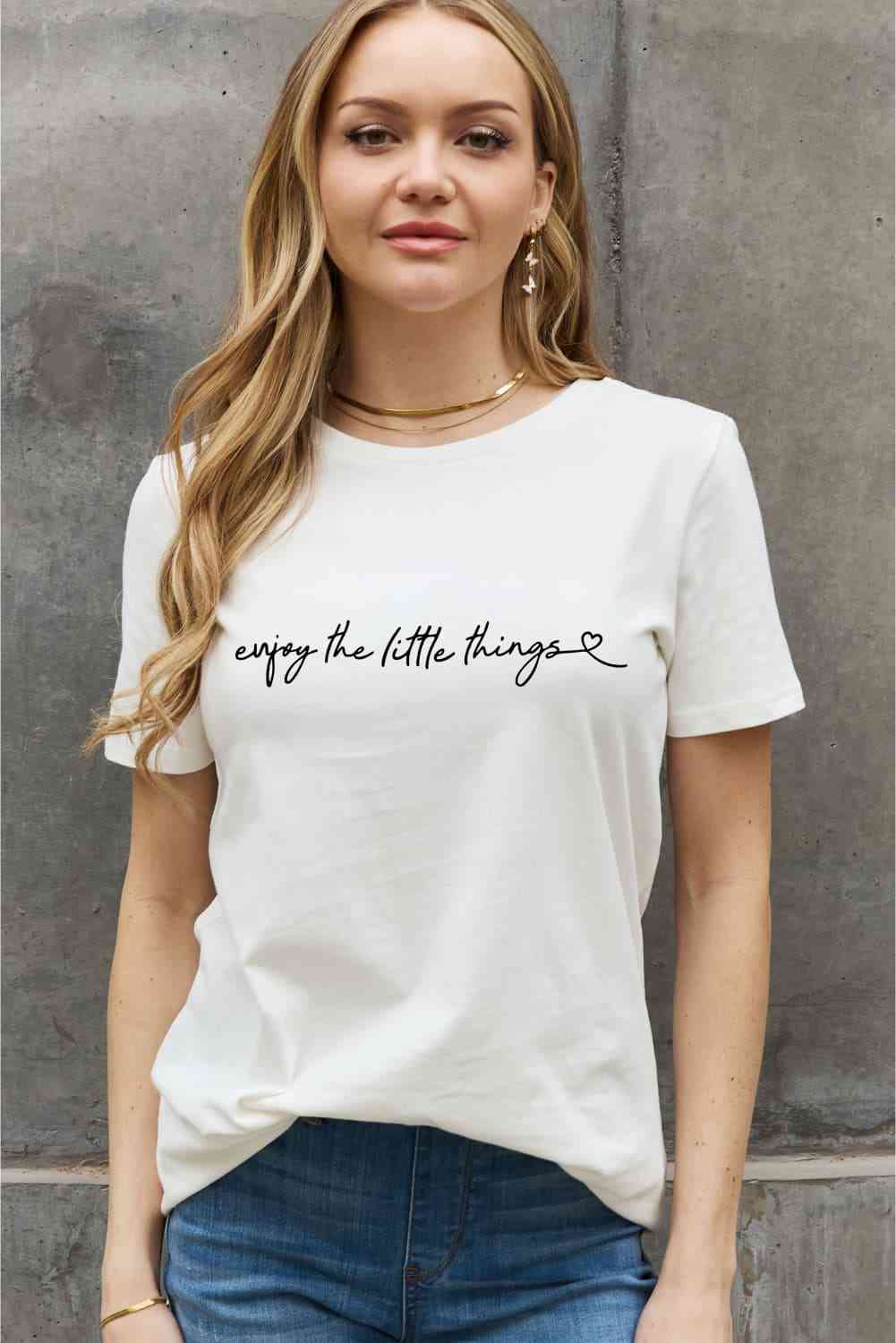 ENJOY THE LITTLE THINGS Graphic Tee