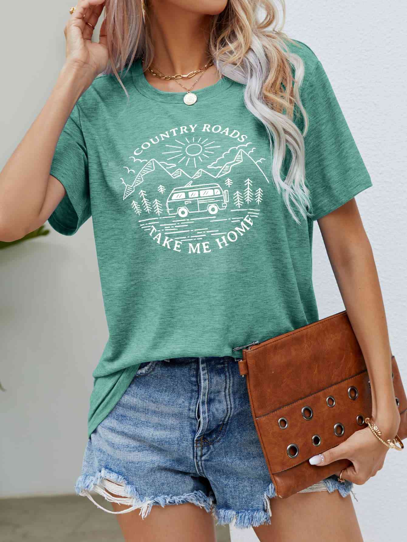 COUNTRY ROADS Graphic Tee