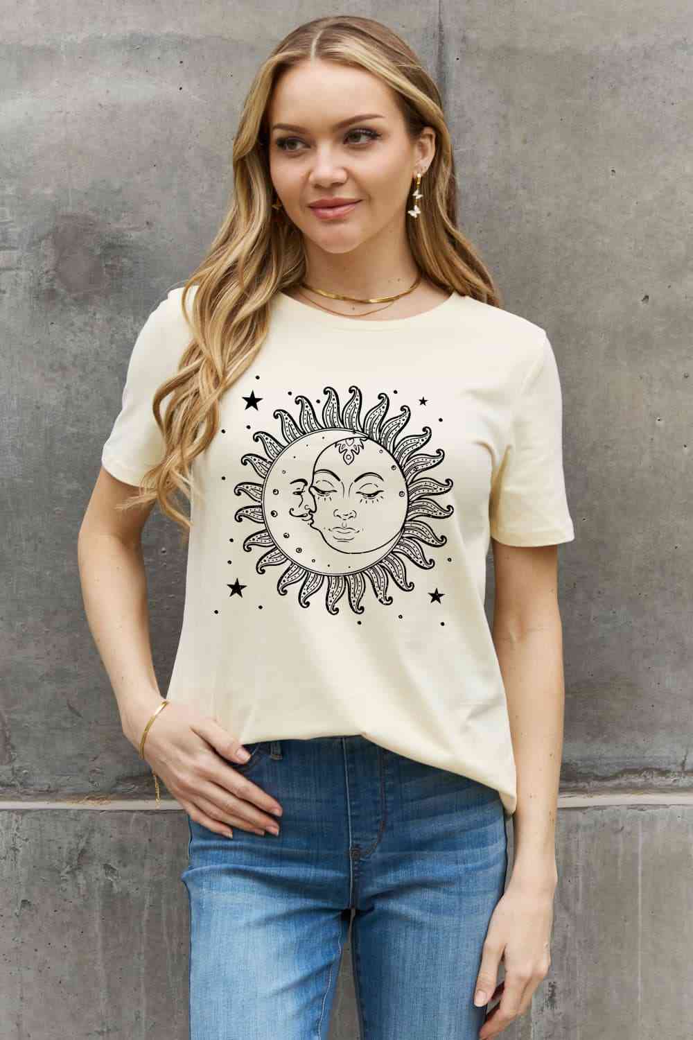 Sun and Star Graphic Tee